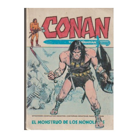 CONAN EL BARBARO VOL.1 Nº11 ED.VERTICE : EL MONSTRUO DE LOS MONOLITOS