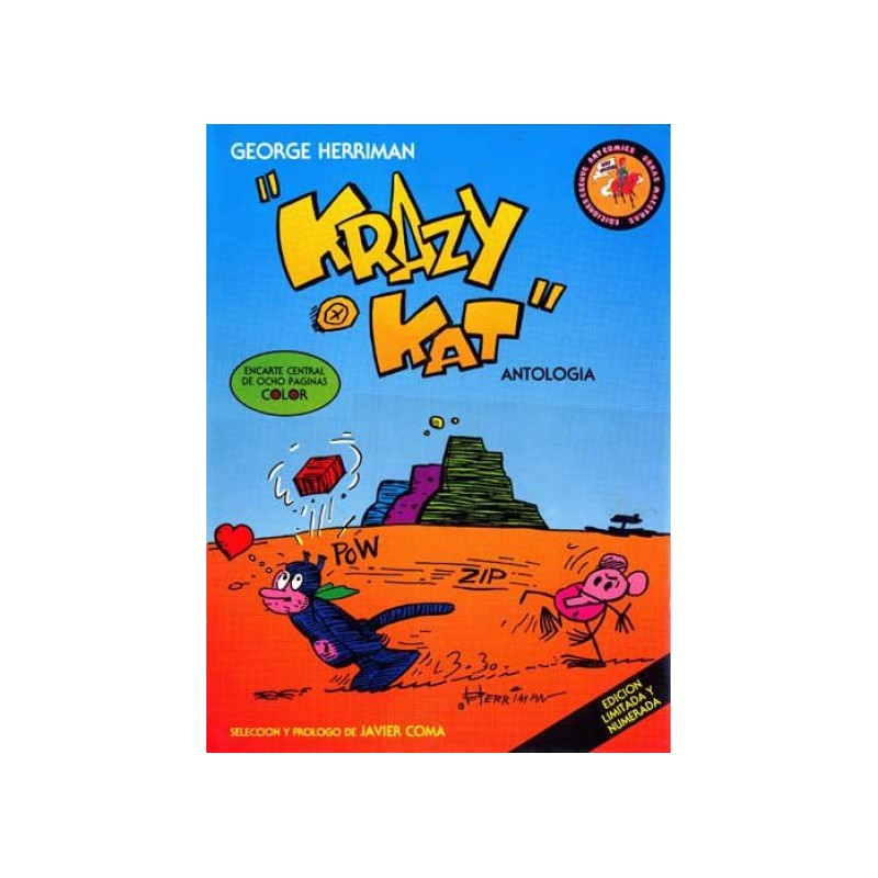 KRAZY KAT POR GEORGE HERRIMAN ANTOLOGIA EDITORIAL ESEUVE