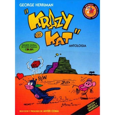 KRAZY KAT POR GEORGE HERRIMAN ANTOLOGIA EDITORIAL ESEUVE