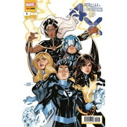 PATRULLA-X + 4 FANTASTICOS...