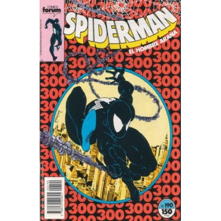 SPIDERMAN VOL.1 Nº188 AL 192 , 1ª ETAPA DE TODD MCFARLANE PUBLICADA EN ESPAÑA