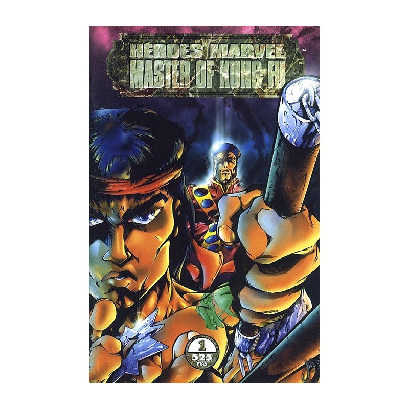 HEROES MARVEL Nº 9 : MASTER OF KUNG-FU : ENCRUCIJADAS , SANG-CHI ED.FORUM