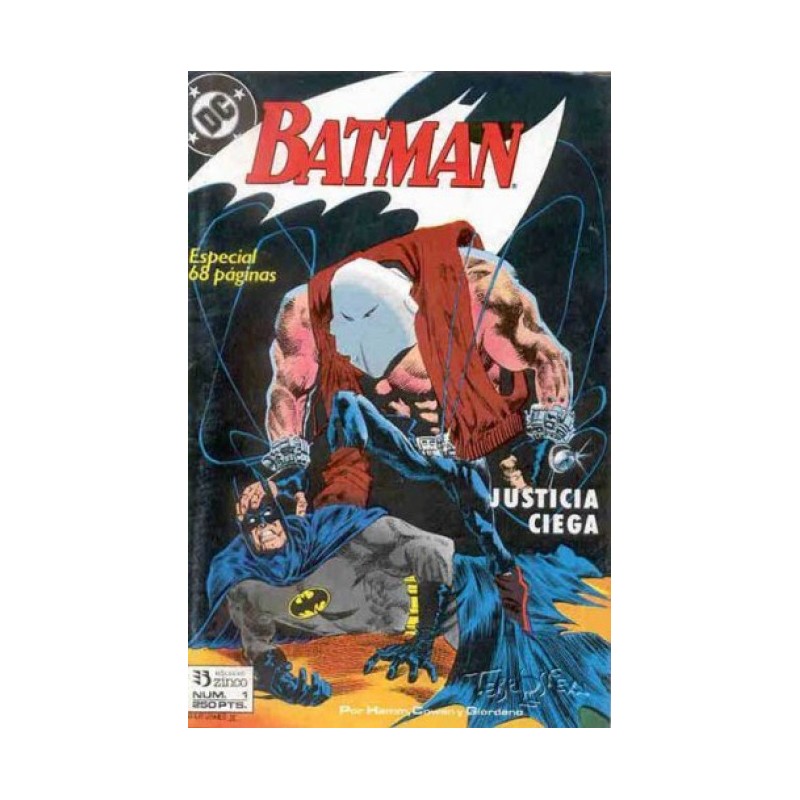 BATMAN JUSTICIA CIEGA Nº 1 DE 3