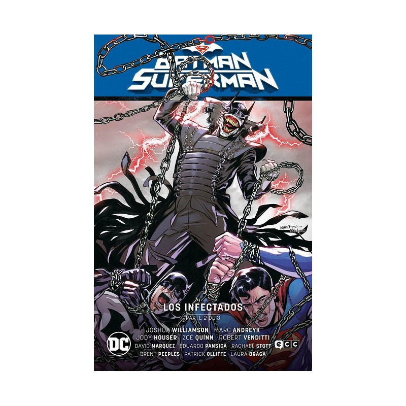 BATMAN / SUPERMAN COL.COMPLETA LOS INFECTADOS VOL.1 A 4