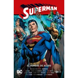 SUPERMAN EL HOMBRE DE ACERO POR BRIAN MICHAEL BENDIS VOL.1 A 3 : EL HOMBRE DE ACERO , TIERRA FANTASMA Y LA CASA DE EL , SUPERMAN SAGA LA SAGA DE LA UNIDAD
