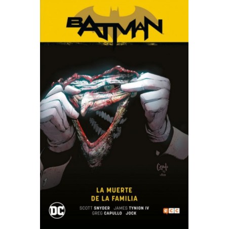 BATMAN LA MUERTE DE LA FAMILIA POR SCOTT SNYDER , BATMAN SAGA NUEVO UNIVERSO PARTE 3