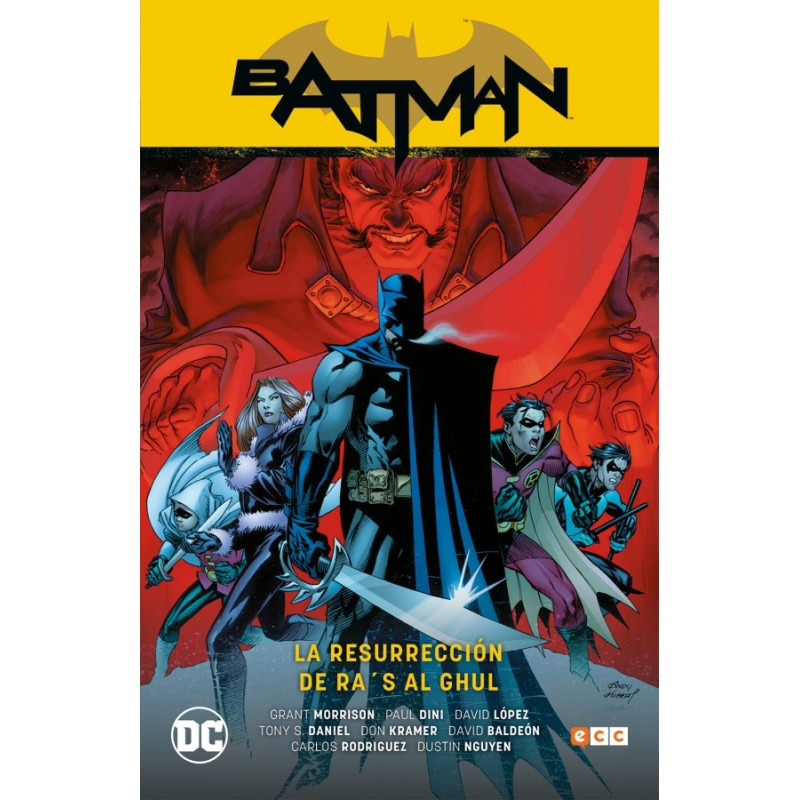 BATMAN LA RESURRECCION DE RA'S AL GHUL , BATMAN SAGA BATMAN E HIJO 3