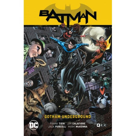 BATMAN : GOTHAM UNDERGROUND , BATMAN SAGA BATMAN E HIJO VOL.5