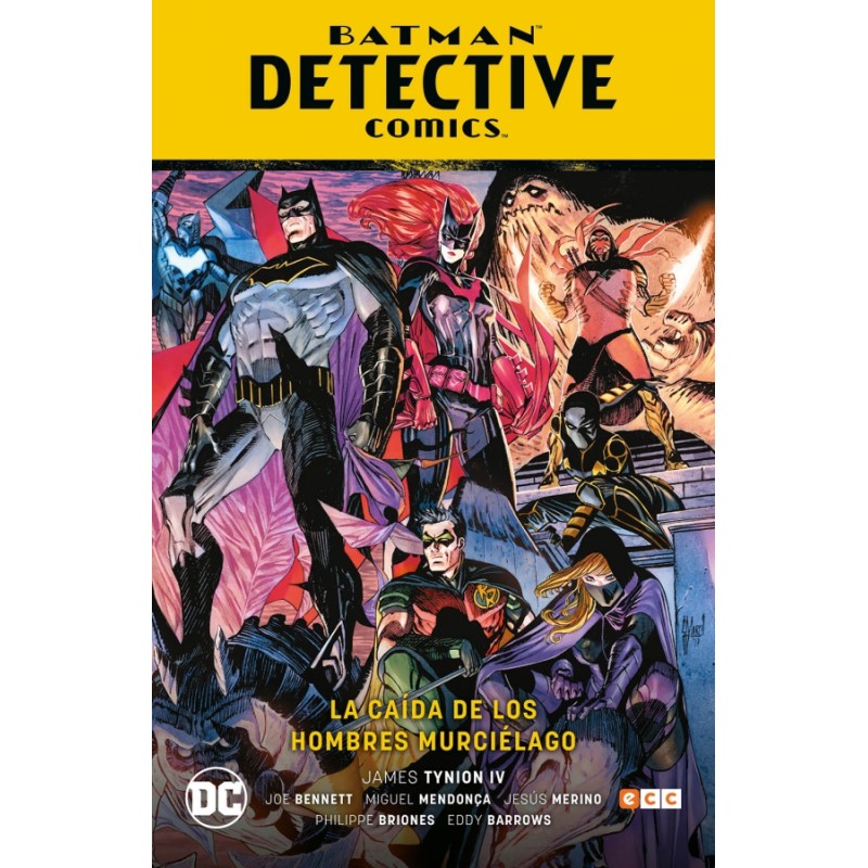 BATMAN DETECTIVE COMICS VOL.6 LA CAIDA DE LOS HOMBRES MURCIELAGO , BATMAN SAGA RENACIMIENTO PARTE 7