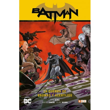 BATMAN VOL.6 LA GUERRA DE BROMAS Y ACERTIJOS , BATMAN SAGA RENACIMIENTO VOL.6 POR  TOM KING