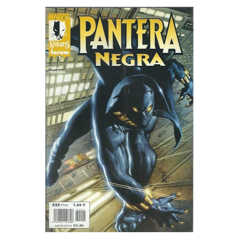 PANTERA NEGRA COL.COMPLETA Nº 1 A 16 MARVEL KNIGHTS