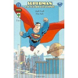SUPERMAN LAS CUATRO ESTACIONBES COL.COMPLETA 4 PRESTIGIOS POR JEPH LOEB Y TIM SALE