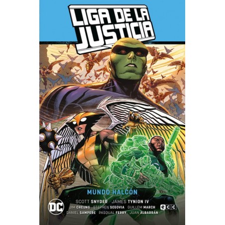 LIGA DE LA JUSTICIA VOL.3 MUNDO HALCON , LIGA DE LA JUSTICIA LA TOTALIDAD PARTE 4