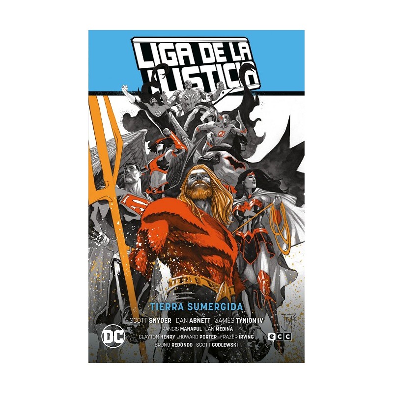 LIGA DE LA JUSTICIA VOL.2 : TIERRA SUMERGIDA , LIGA DE LA JUSTICIA SAGA LA TOTALIDAD PARTE 3