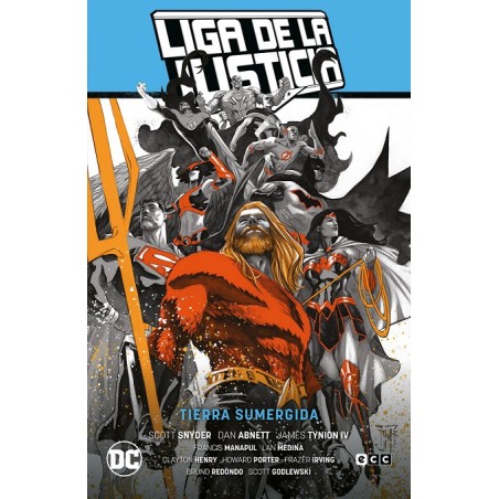 LIGA DE LA JUSTICIA VOL.2 : TIERRA SUMERGIDA , LIGA DE LA JUSTICIA SAGA LA TOTALIDAD PARTE 3
