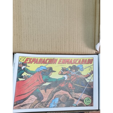 EL ESPADACHIN ENMASCARADO COL.COMPLETA 252 TEBEOS , REEDICION