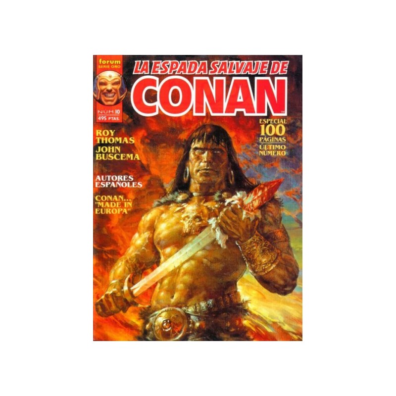 LA ESPADA SALVAJE DE CONAN VOL.2 Nº 1 AL 10 COL.COMPLETA