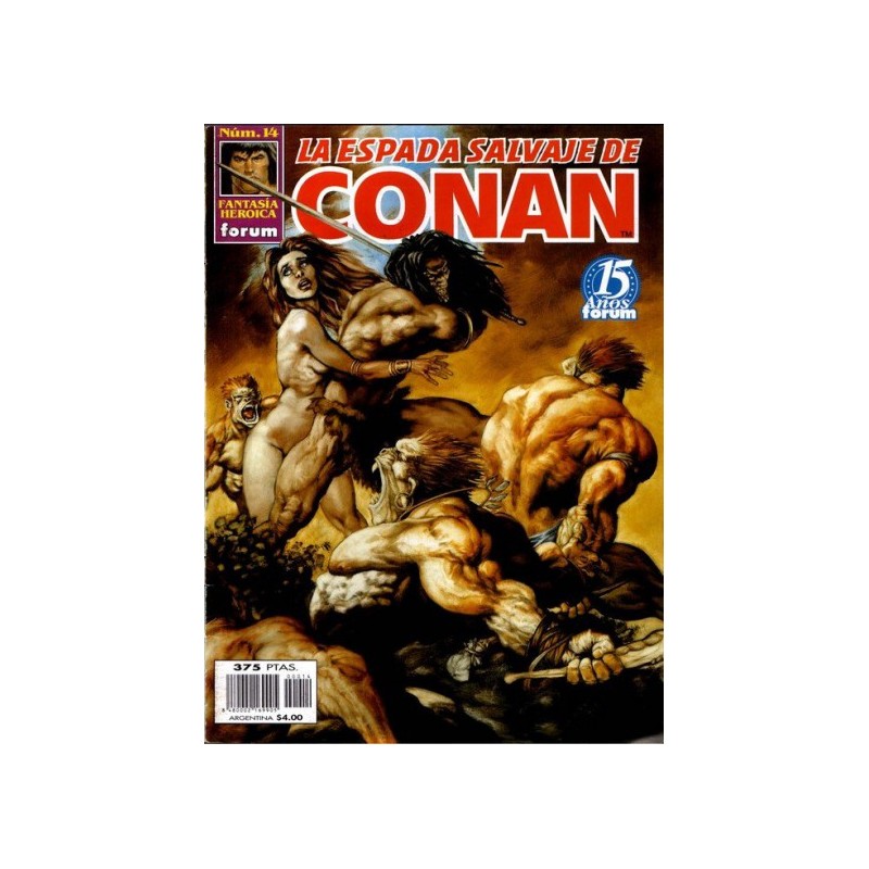 LA ESPADA SALVAJE DE CONAN VOL.3 Nº 1 AL 14 COL.COMPLETA
