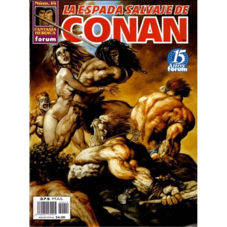 LA ESPADA SALVAJE DE CONAN VOL.3 Nº 1 AL 14 COL.COMPLETA