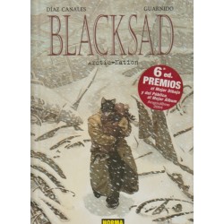BLACKSAD ALBUMES 1 A 5 - UN LUGAR ENTRE LAS SOMBRAS,ARTIC-NATION,ALMA ROJA, EL INFIERNO , EL SILENCIO Y AMARILLO
