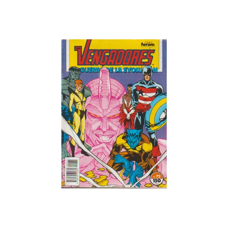 LOS VENGADORES VOL.1 Nº 71 Y 72 LA GUERRA DRE LA EVOLUCION ED.FORUM