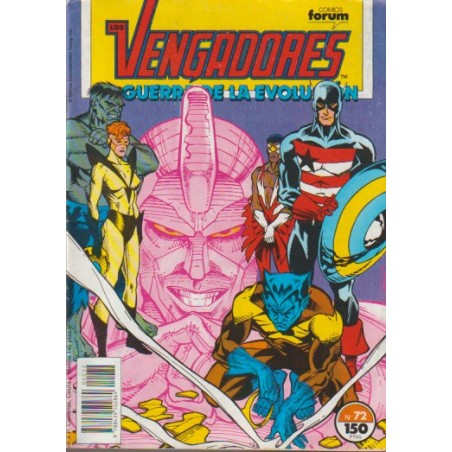 LOS VENGADORES VOL.1 Nº 71 Y 72 LA GUERRA DRE LA EVOLUCION ED.FORUM