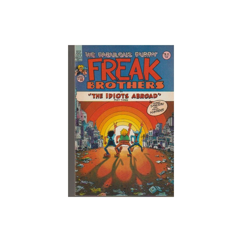 THE FABOLOUS FURRY FREAKS BROTHERS Nº 10 USA ,INGLES , EDICION DE 1987
