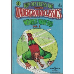 RIP OFF PRESS INC.PRESENTS UNDERGROUND CLASSICS Nº 5 Y 7 WONDER WART-HOG Nº 1 Y 2 , USA, INGLES POR GILBERT SHELTON