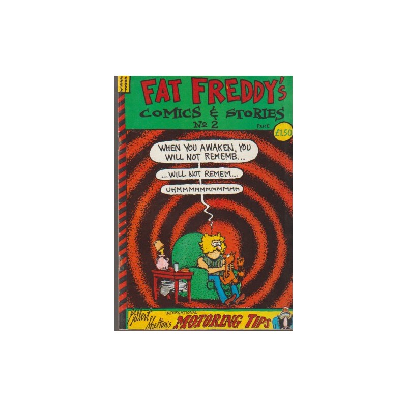 FAT FREDDY'S CAT COMIC & STORIES  Nº 1 Y 2 POR GILBERT SHELTON USA, INGLES