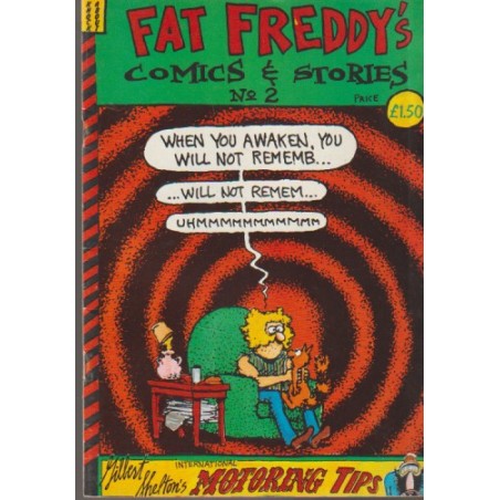 FAT FREDDY'S CAT COMIC & STORIES  Nº 1 Y 2 POR GILBERT SHELTON USA, INGLES