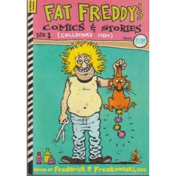 FAT FREDDY'S CAT COMIC & STORIES  Nº 1 Y 2 POR GILBERT SHELTON USA, INGLES