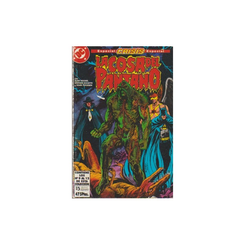 LA COSA DEL PANTANO AMERICAN GOTHIC Nº 9 AL 12 EN UN RETAPADO , EDICIONES ZINCO