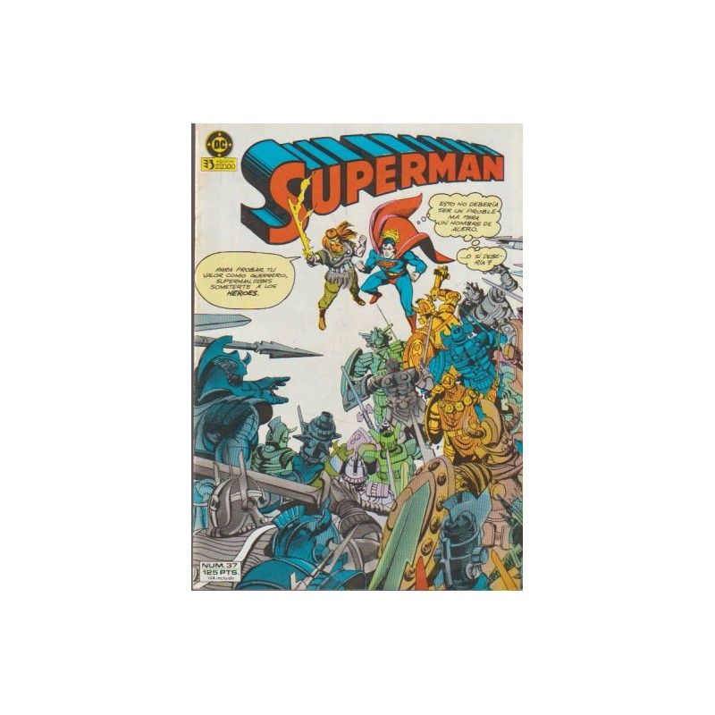 SUPERMAN VOL.1 Nº 37 EDICIONES ZINCO - EL PODER DEL PUEBLO