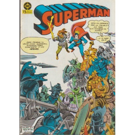 SUPERMAN VOL.1 Nº 37 EDICIONES ZINCO - EL PODER DEL PUEBLO