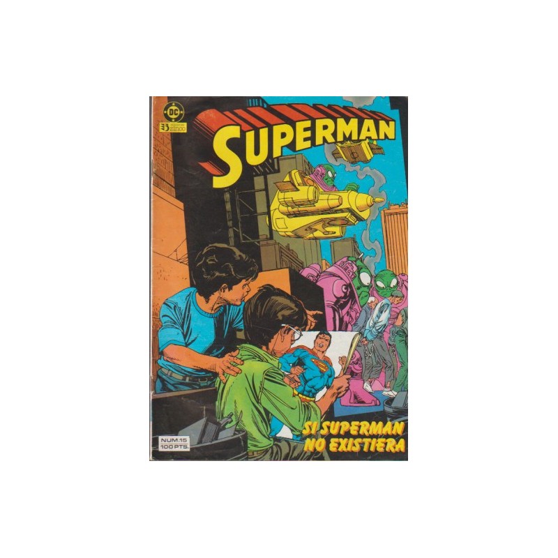 SUPERMAN VOL.1 Nº 15 EDICIONES ZINCO
