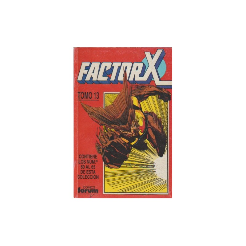 FACTOR X VOL.1 Nº 56 AL 65 , EL PRINCIPIO DE LA PRIMERA ETAPA DE PETER DAVID EN FACTOR X