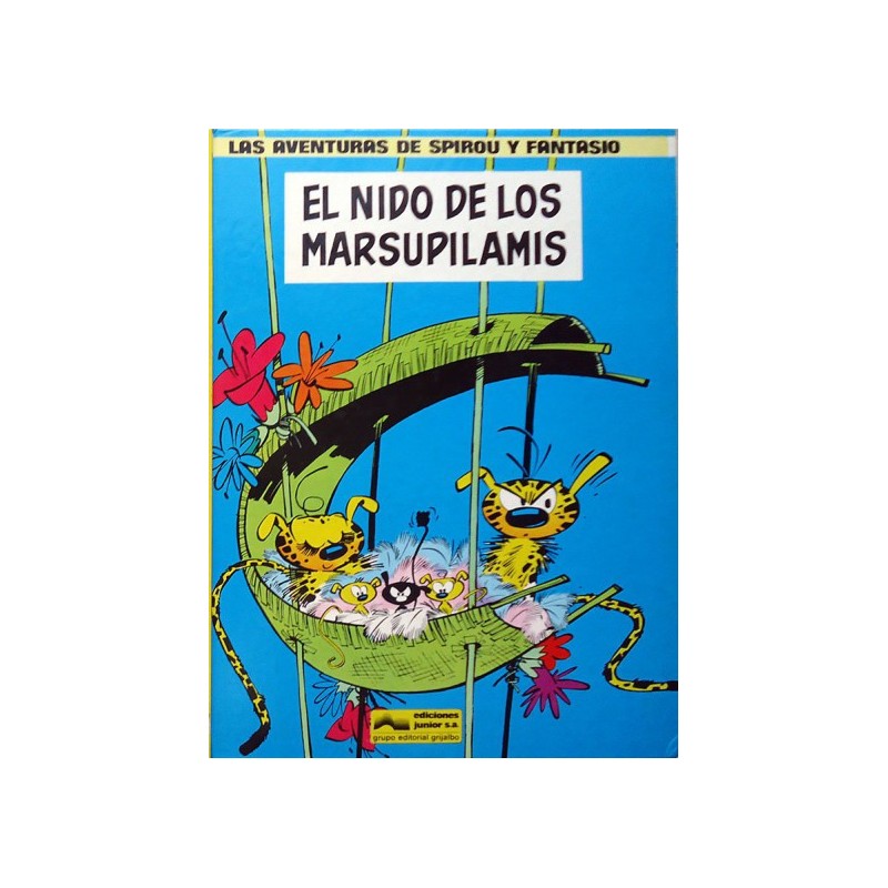 SPIROU Y FANTASIO Nº 10 EL NIDO DE LOS MARSUPILAMIS ED.GRIJALBO POR FRANQUIN