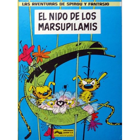 SPIROU Y FANTASIO Nº 10 EL NIDO DE LOS MARSUPILAMIS ED.GRIJALBO POR FRANQUIN