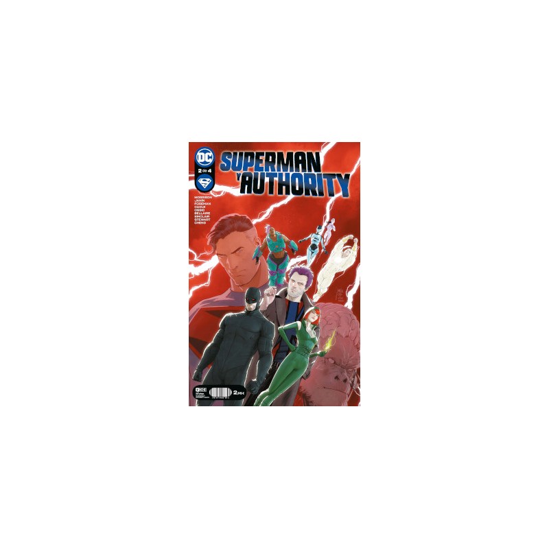 SUPERMAN Y AUTHORITY nº 1 al 4 coleccion completa , POR GRANT MORRISON