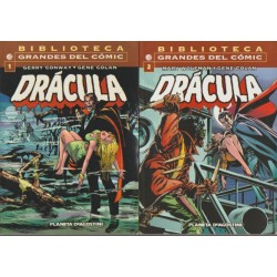 BIBLIOTECA GRANDES DEL COMIC DRACULA COL.COMPLETA Nº 1 AL 18 MAL LA MALDICION DE DRACULA