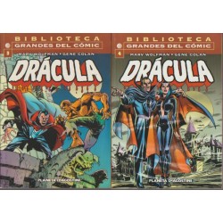 BIBLIOTECA GRANDES DEL COMIC DRACULA COL.COMPLETA Nº 1 AL 18 MAL LA MALDICION DE DRACULA
