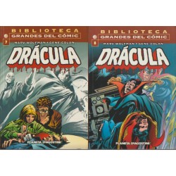 BIBLIOTECA GRANDES DEL COMIC DRACULA COL.COMPLETA Nº 1 AL 18 MAL LA MALDICION DE DRACULA
