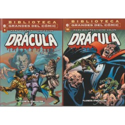 BIBLIOTECA GRANDES DEL COMIC DRACULA COL.COMPLETA Nº 1 AL 18 MAL LA MALDICION DE DRACULA