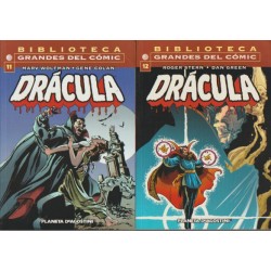 BIBLIOTECA GRANDES DEL COMIC DRACULA COL.COMPLETA Nº 1 AL 18 MAL LA MALDICION DE DRACULA