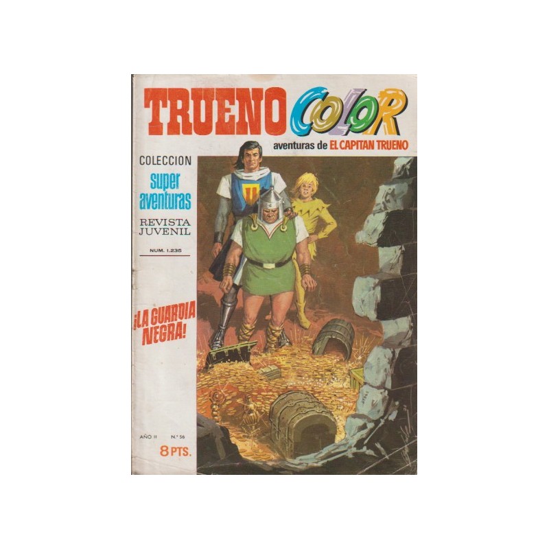 TRUENO COLOR 1º EPOCA EDITORIAL BRUGUERA  n. 56 ¡LA GUARDIA NEGRA!