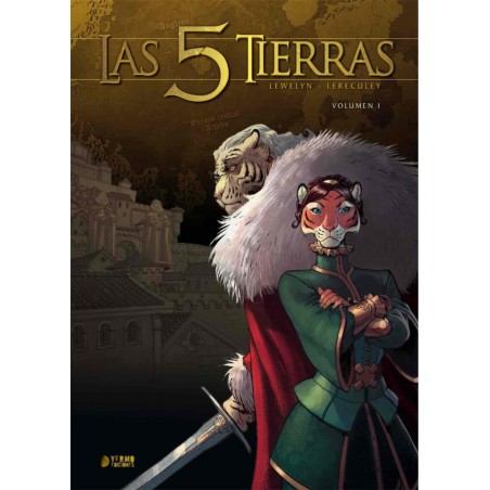 LAS 5 TIERRAS COL.COMPLETA 5 INTEGRALES , YERMO EDICIONES