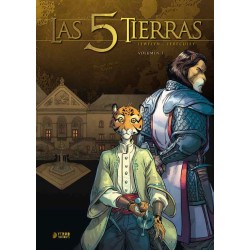 LAS 5 TIERRAS COL.COMPLETA 5 INTEGRALES , YERMO EDICIONES
