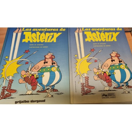 ASTERIX COL.COMPLETA CON TODA LA ETAPA DE UDERZO Y GOSCINNY ,32 ALBUMES