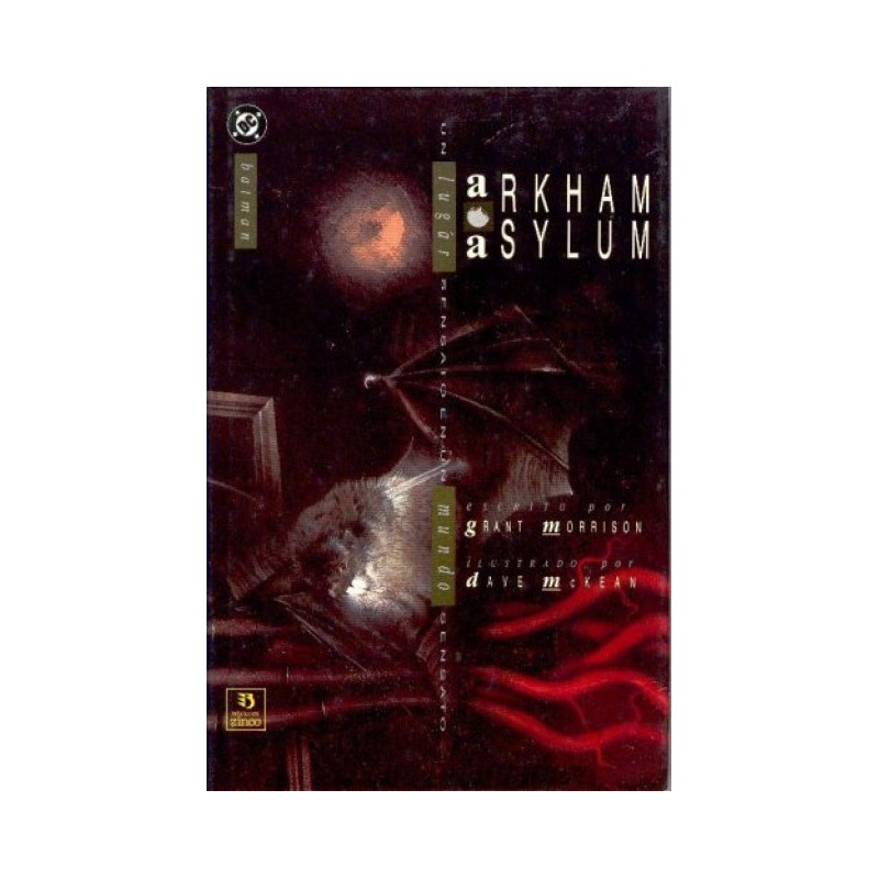 BATMAN ARKHAM ASYLUM POR DAVE MCKEAN Y GRANT MORRISON , ED.ZINCO