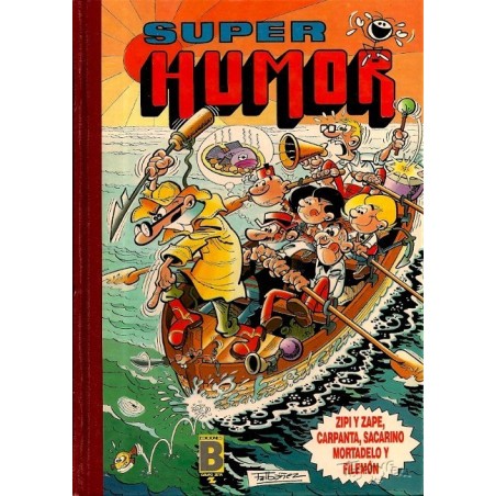 SUPER HUMOR Nº 32 ED.B , ZIPI Y ZAPE ,CARPANTA , SACARINO Y MORTADELO Y FILEMON , FORMATO ANTIGUO , 2ª EDICION ENERO 1992